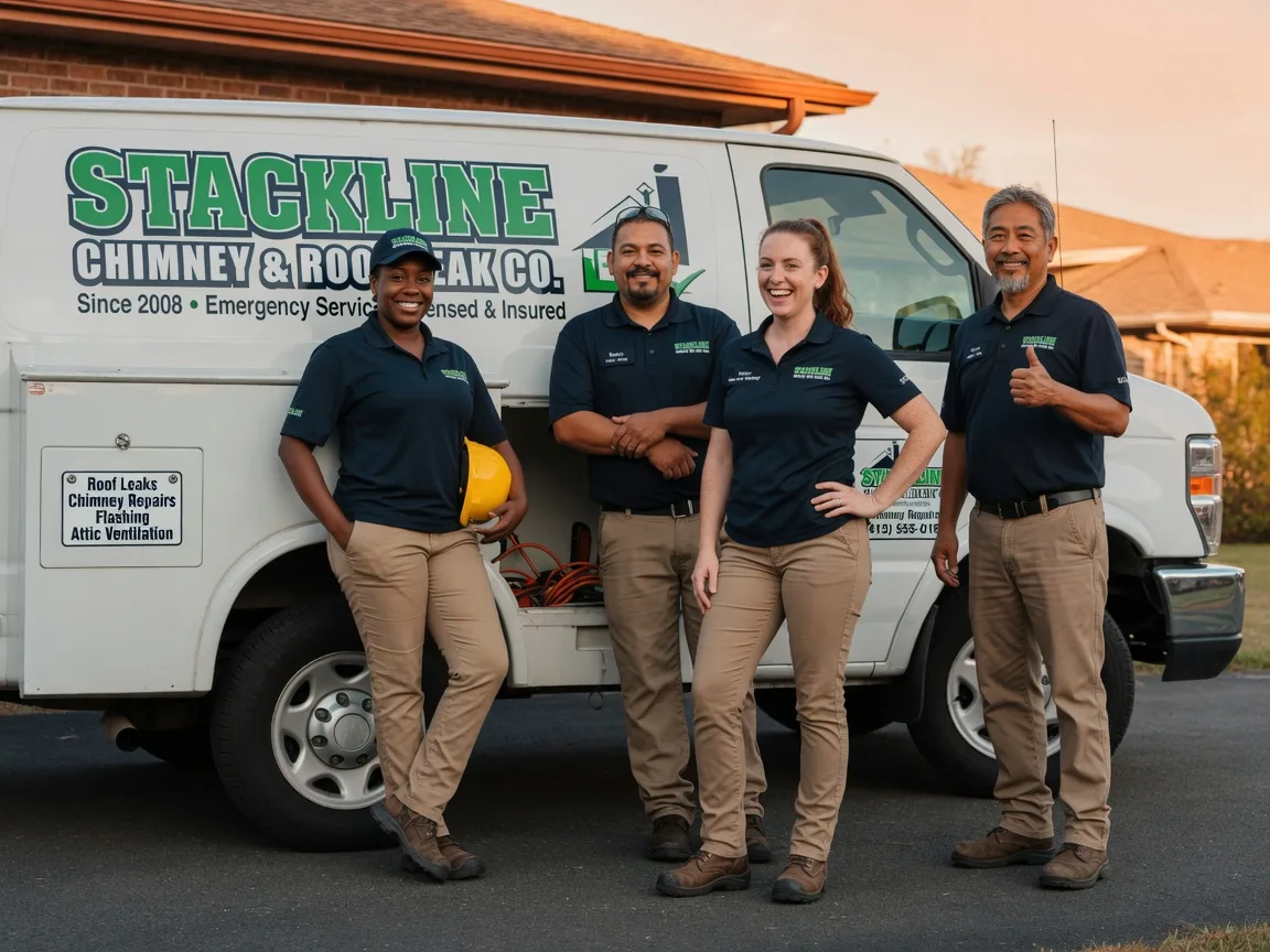 Chimney flashing repair company in Valencia, CA